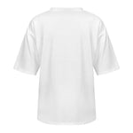 Women's Cat Power Abstract Oversized T-shirt