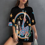 Women's Hippie Tippie Acid & Punk Oversized T-shirt