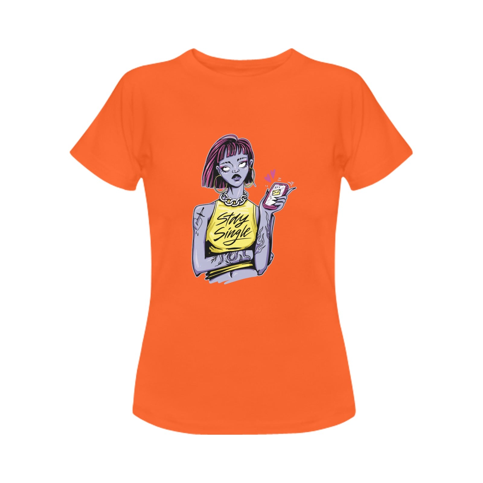 Women's Stay Single Streetwear Classic Fit T-shirt