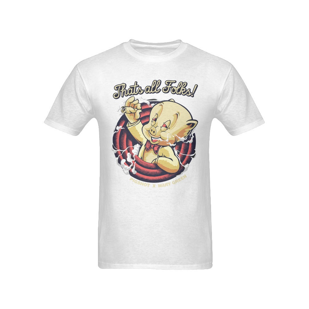 Men's That's All Folks Streetwear Classic Fit T-shirt