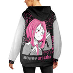 Women's Uraraka My Hero Academia Anime Flannel Hoodie