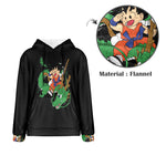 Men's GohanDragon Ball Z Anime Flannel Hoodie