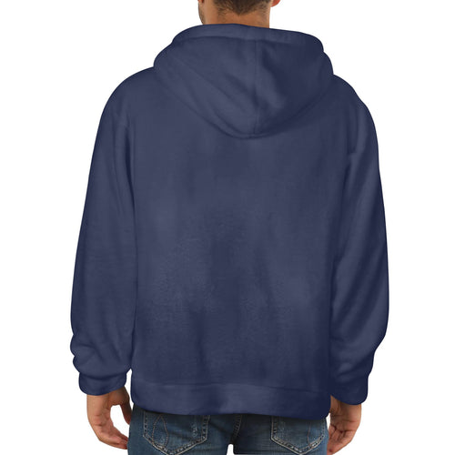 Men's Charcoal Solid Flannel Hoodie