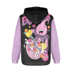 Women's Majin Dragon Ball Z Anime Flannel Hoodie