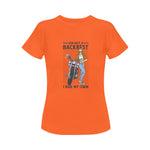 Women's Not a Backrest Streetwear Classic Fit T-shirt