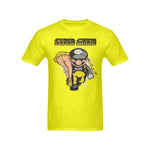 Men's Super Mario Carry Girl Streetwear Classic Fit T-shirt