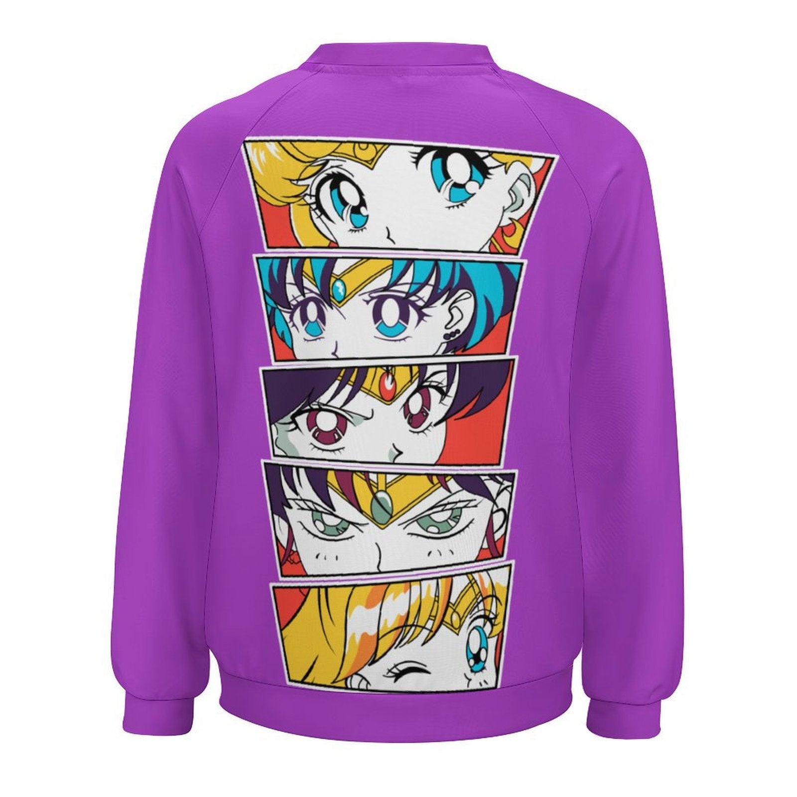 Women's Sailor Moon Eyes Anime Sweatshirt