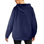 Women's Real Sarcasm Abstract Flannel Hoodie