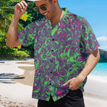 Men's Venom Blast Abstract Half Sleeve Shirt