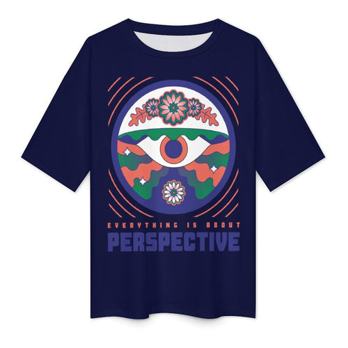 Women's 3rd Eye Perspective Acid & Punk Oversized T-shirt