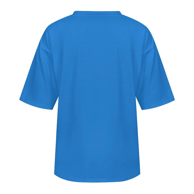 Design Drop-Shoulder Mid-Sleeve T-Shirt - New
