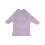 Women's Lavender Solid Blanket Hoodie