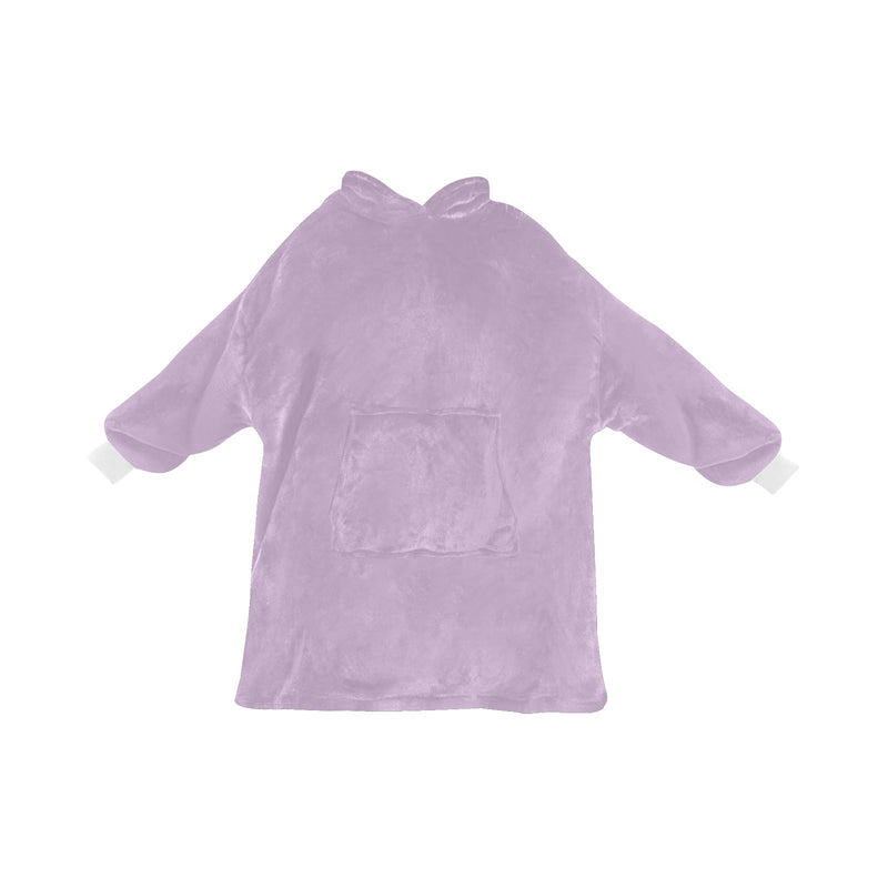 Women's Lavender Solid Blanket Hoodie