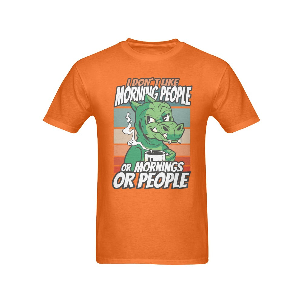 Men's Morning People Streetwear Classic Fit T-shirt