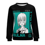 Women's Bulma DBZ Anime Sweatshirt