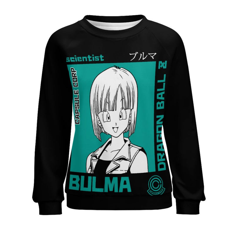 Women's Bulma DBZ Anime Sweatshirt
