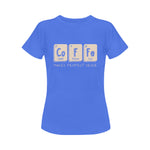 Women's Coffee Abstract Classic Fit T-shirt