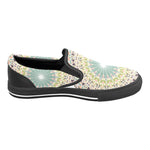 Women's Ethereal Bloom Abstract Slip-on Shoes