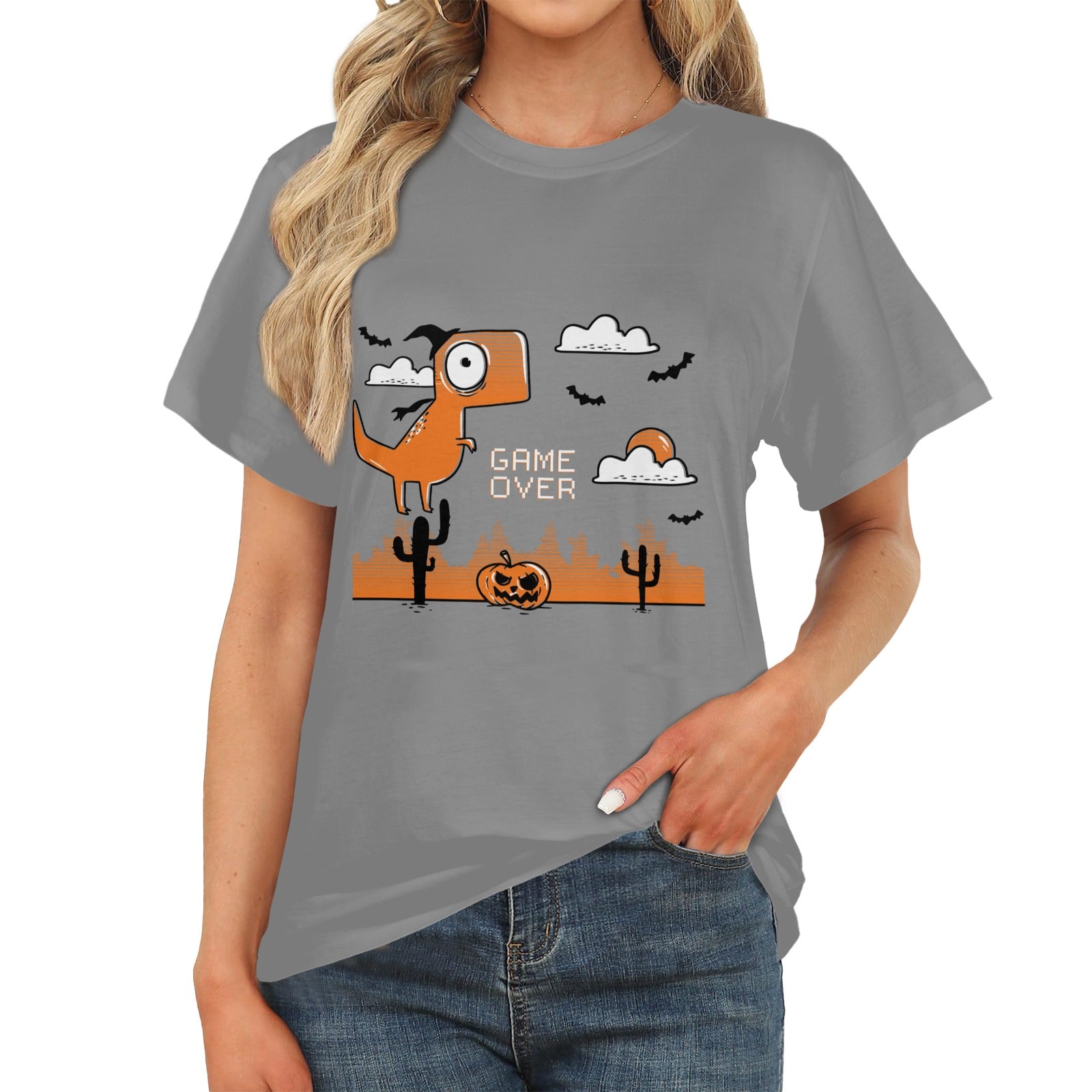Women's Game Over Abstract Classic Fit T-shirt