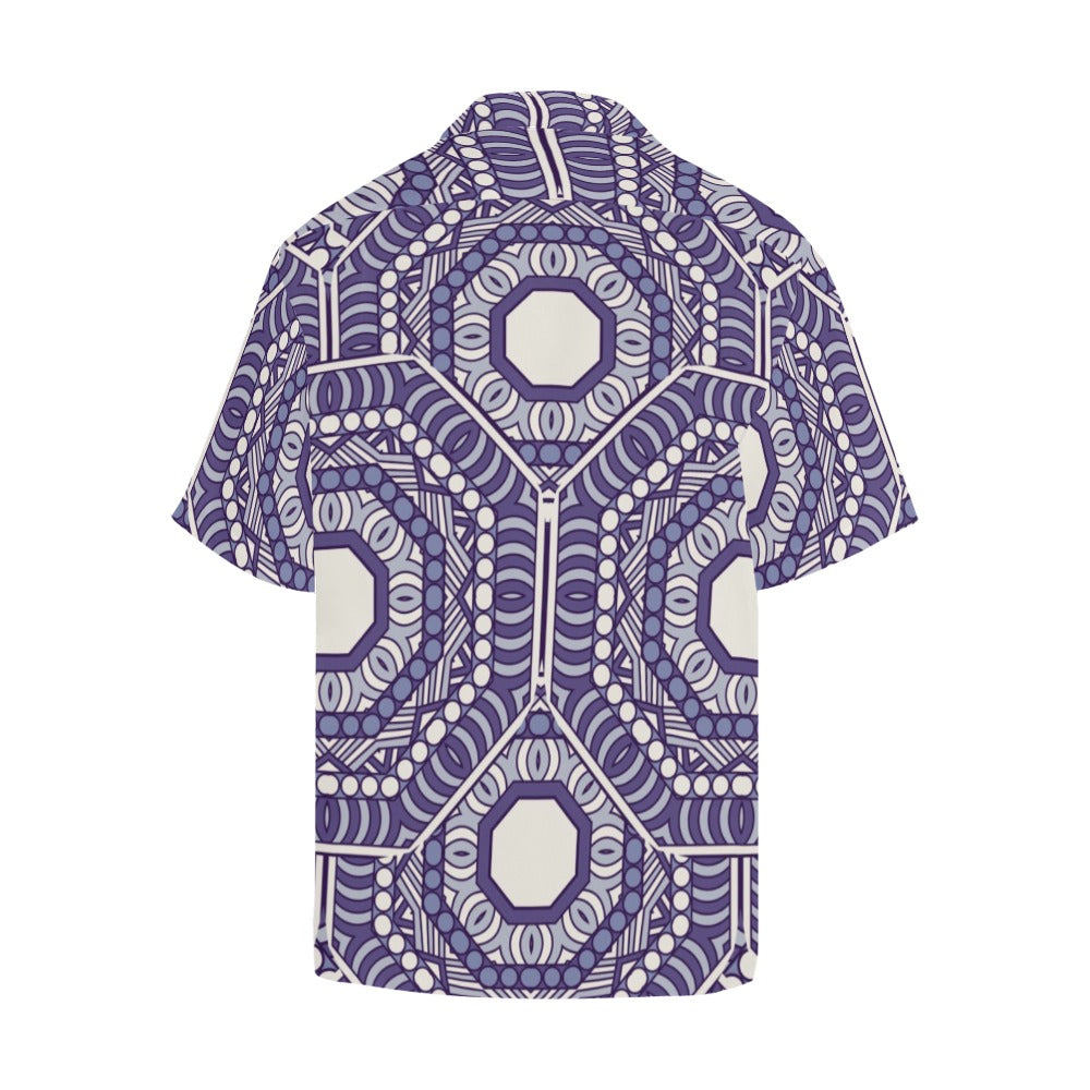 Men's Zorathian Vex Abstract Half Sleeve Shirt