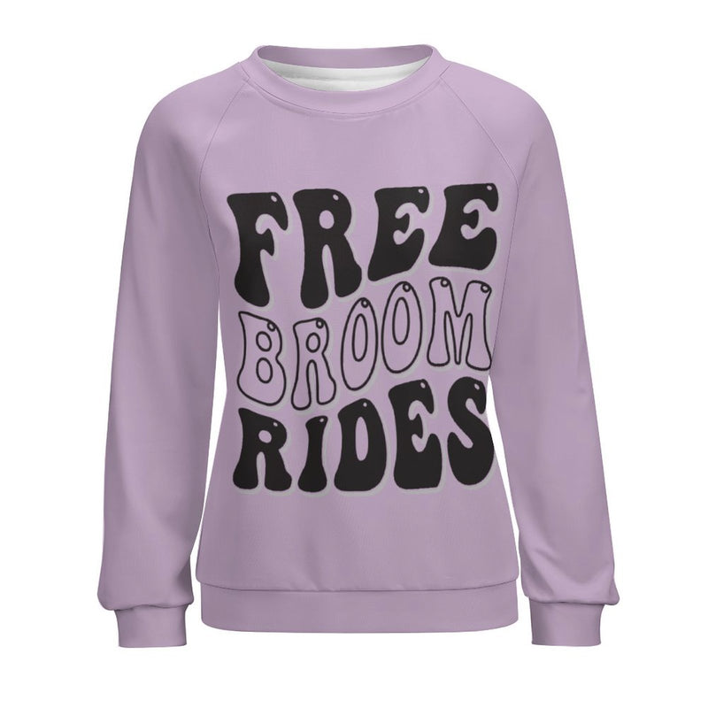 Women's Witch Power Typography Sweatshirt