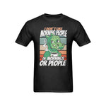 Men's Morning People Streetwear Classic Fit T-shirt