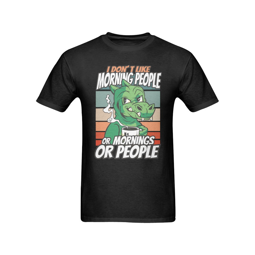 Men's Morning People Streetwear Classic Fit T-shirt