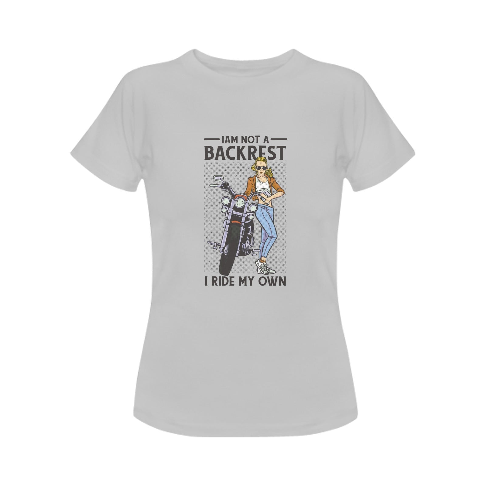 Women's Not a Backrest Streetwear Classic Fit T-shirt
