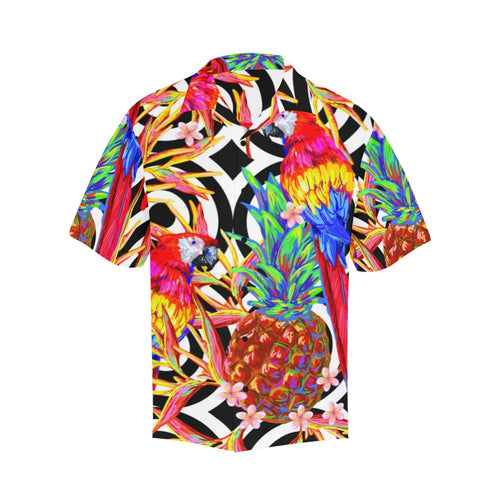 Men's Hawaian Abstract Half Sleeve Shirt