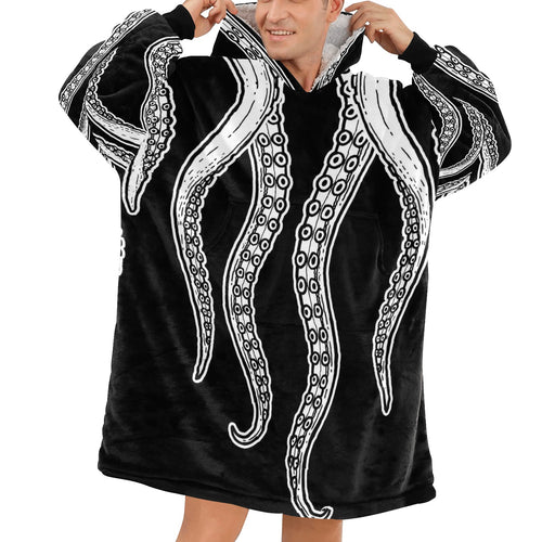 Men's Tentacle Abstract Blanket Hoodie