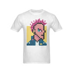 Men's Pixel Rockstar Streetwear Classic Fit T-shirt