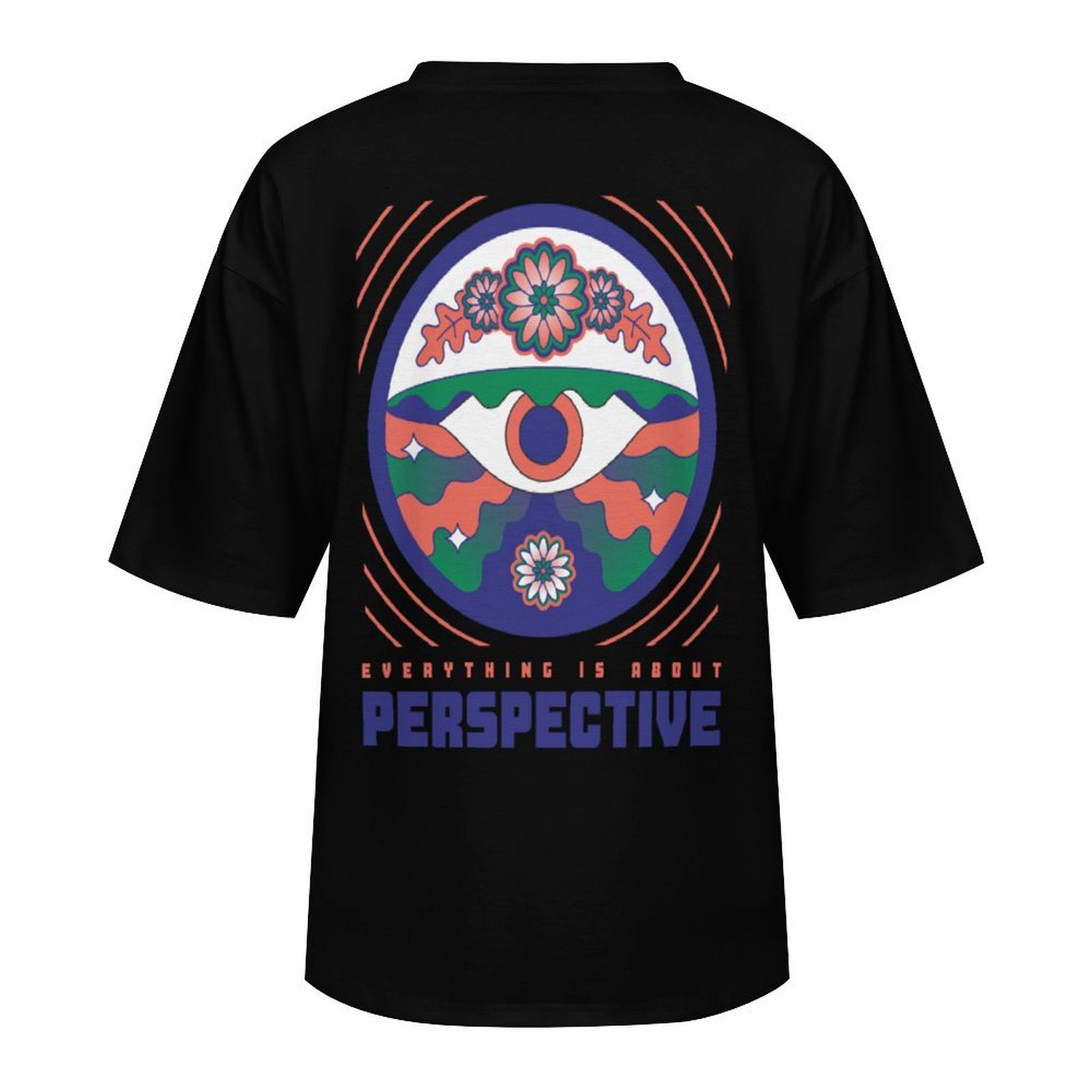 Women's 3rd Eye Perspective Acid & Punk Oversized T-shirt