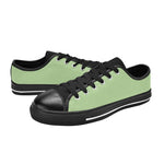 Men's Laurel Green Solid Low Top Shoes
