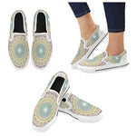 Men's Ethereal Bloom Abstract Slip-on Shoes