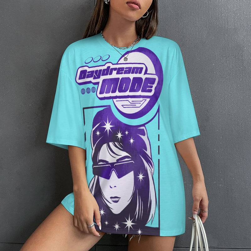 Women's Daydreams Anime Oversized T-shirt