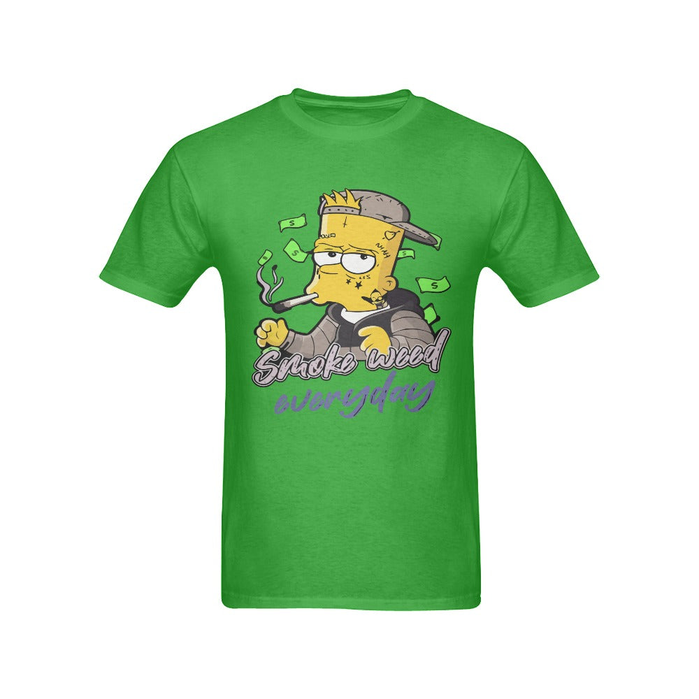 Men's Smoke Weed Everyday Streetwear Classic Fit T-shirt
