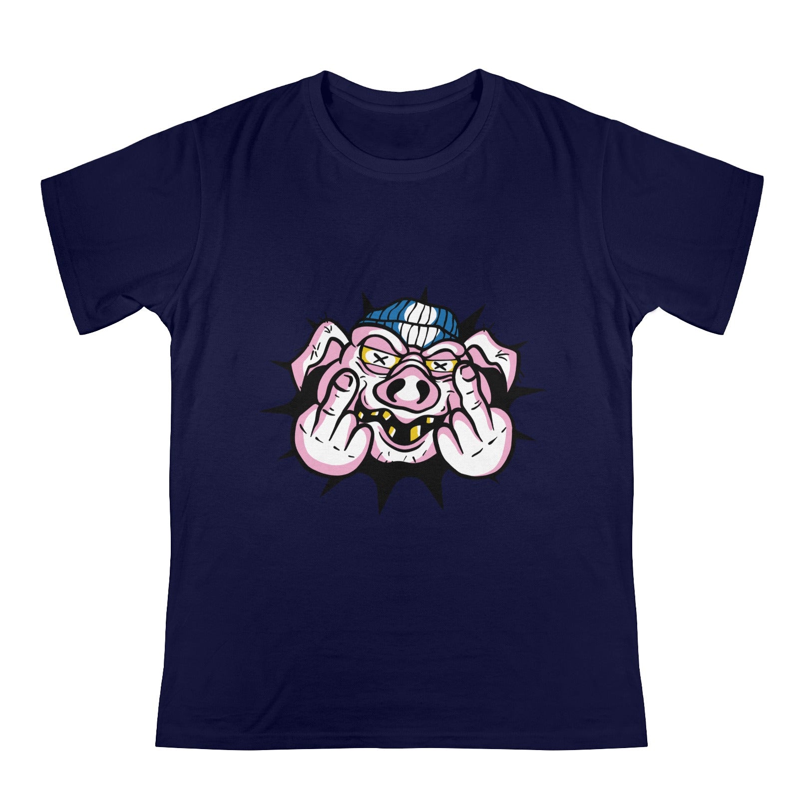 Men's Pig Dude Streetwear Classic Fit T-shirt