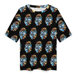Women's Dark Card Acid & Punk Oversized T-shirt