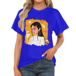 Women's Asian Lady Abstract Classic Fit T-shirt
