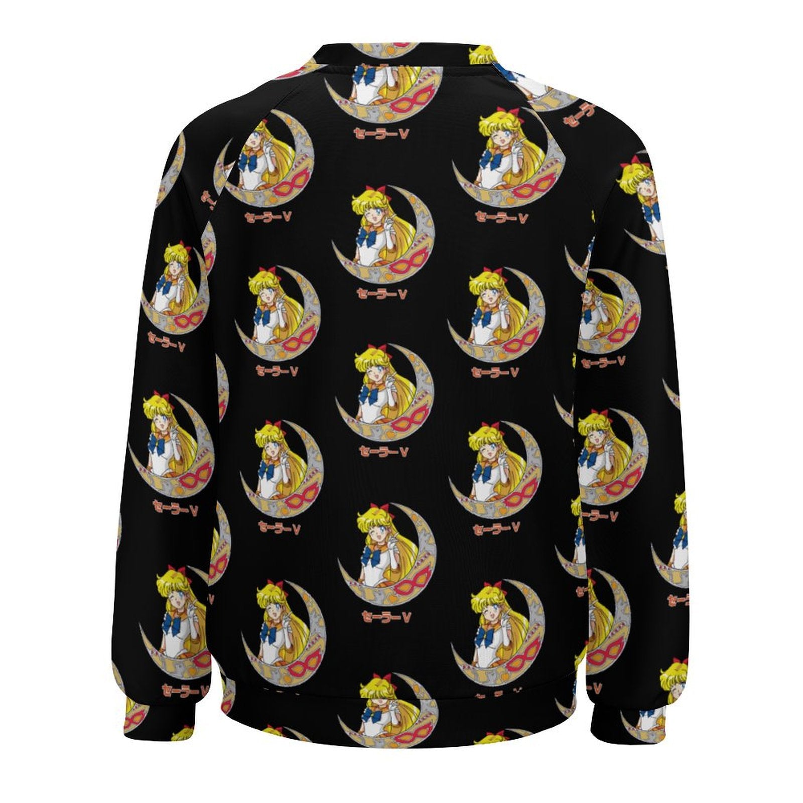 Women's Sailor Moon Pattern Anime Sweatshirt
