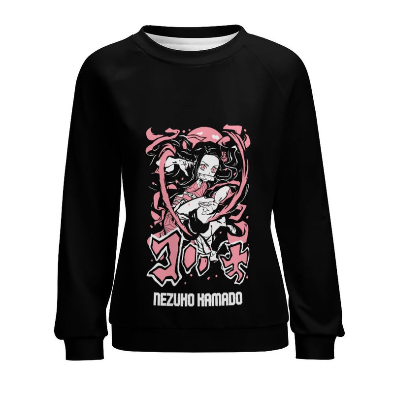 Women's Nezuko Demon Slayer Man Anime Sweatshirt