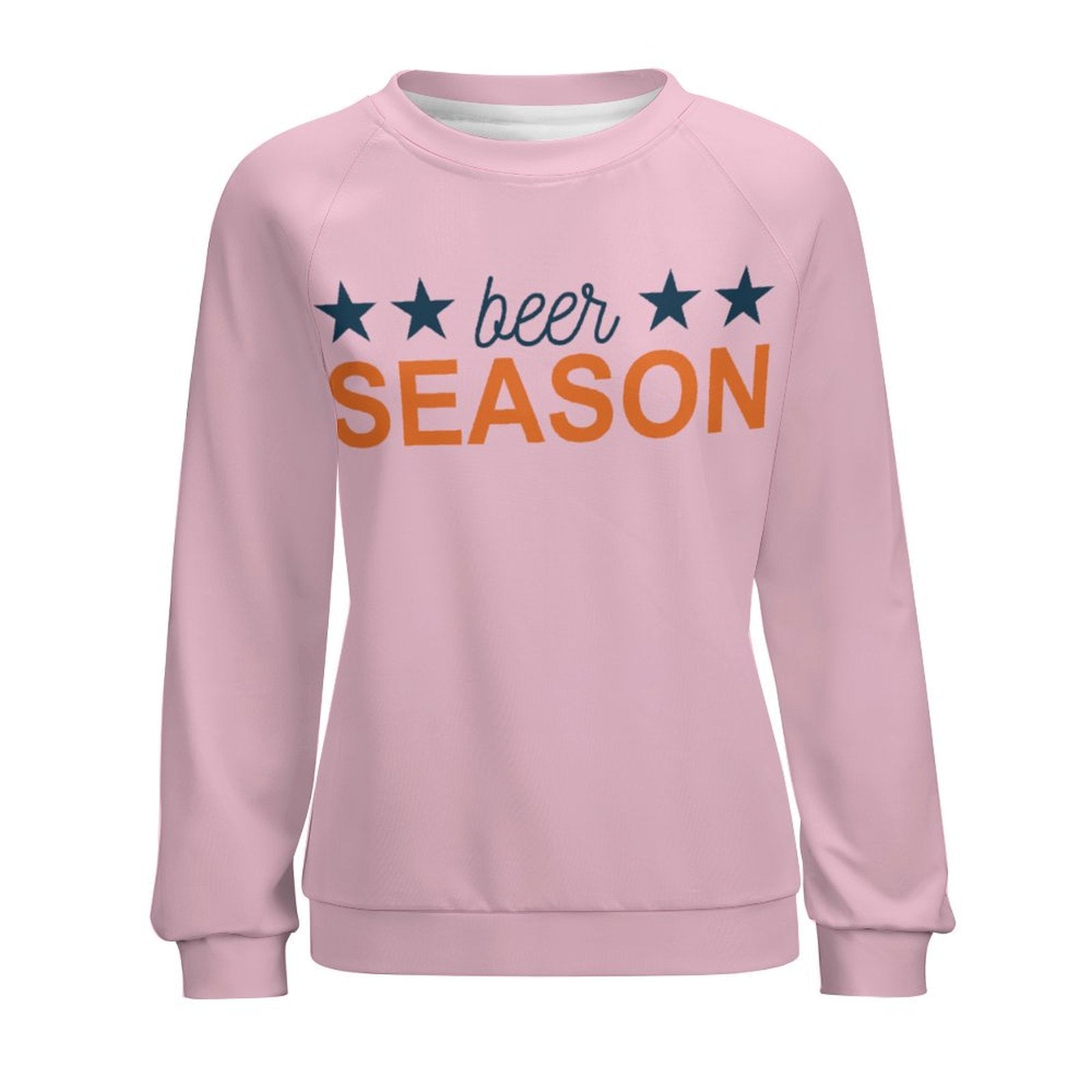Women's Beer Season Typography Sweatshirt