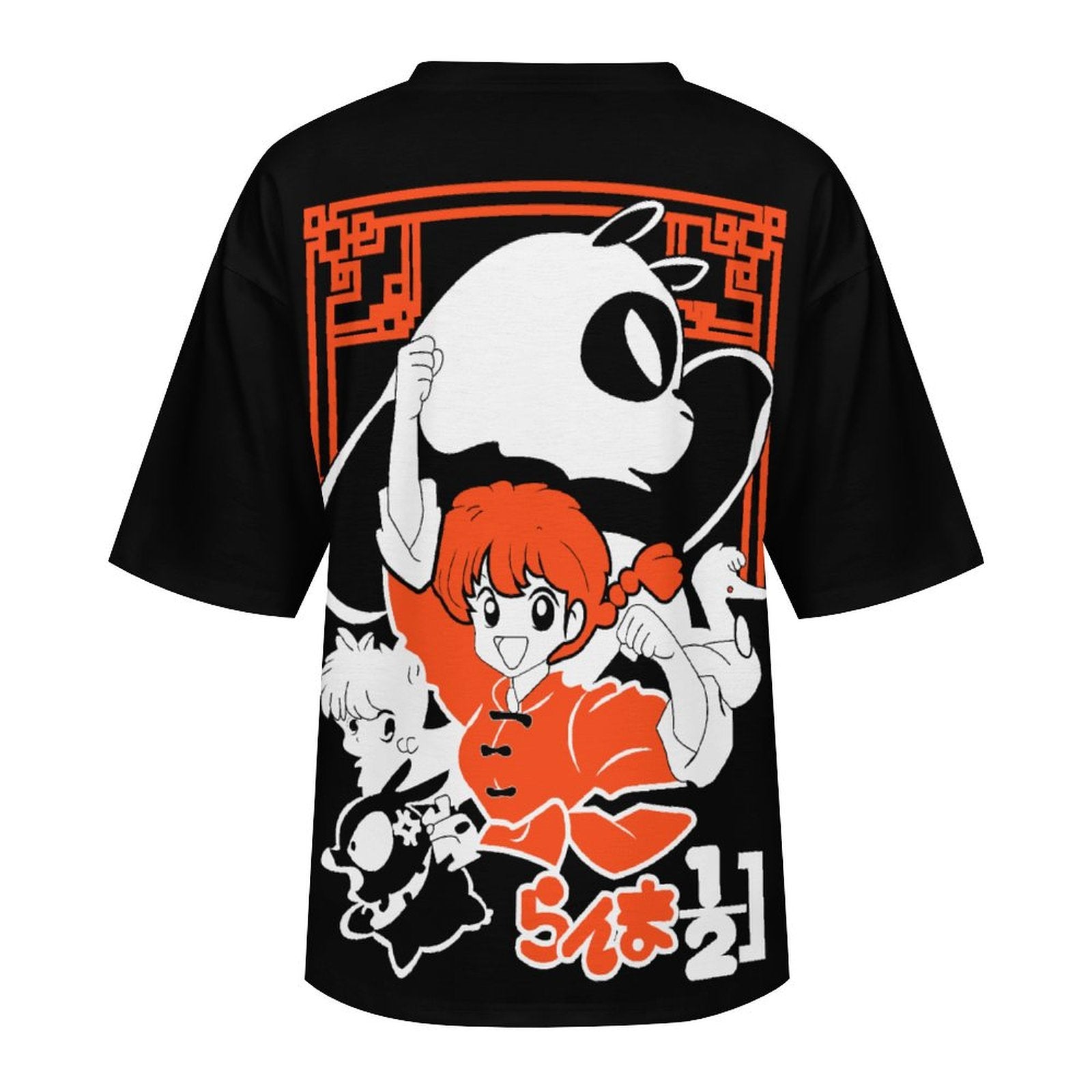 Women's Ranma Anime Oversized T-shirt