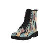 Women's Breezy Feathers Tribal Print Canvas Boots