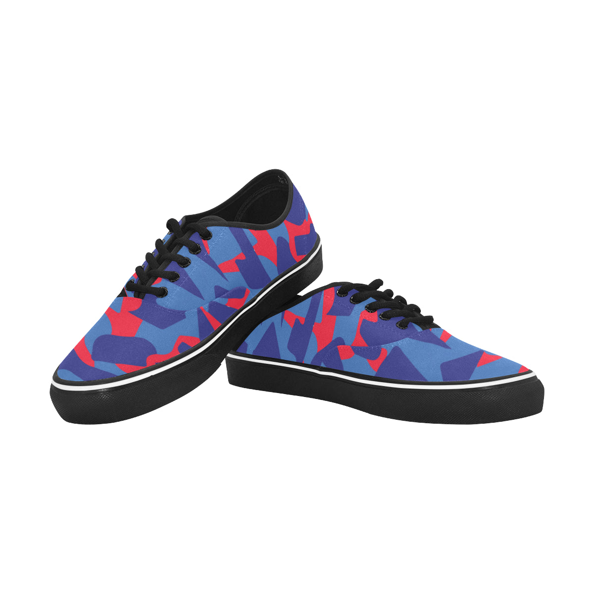 Women's Camouflage Print Canvas Low Top Shoes