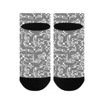 Men's Circuit Print Anklet Socks