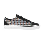 Women's Prism Geometrical Print Low Top Canvas Shoes