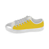 Buy Women Big Size Butter Yellow Solids Print Canvas Low Top Shoes at TFS