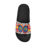 Women's Peace Shades Psychedelic Print Sliders Sandal