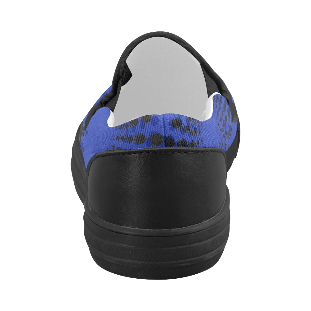 Women's Trippy Casual Print Canvas Slip-on Shoes